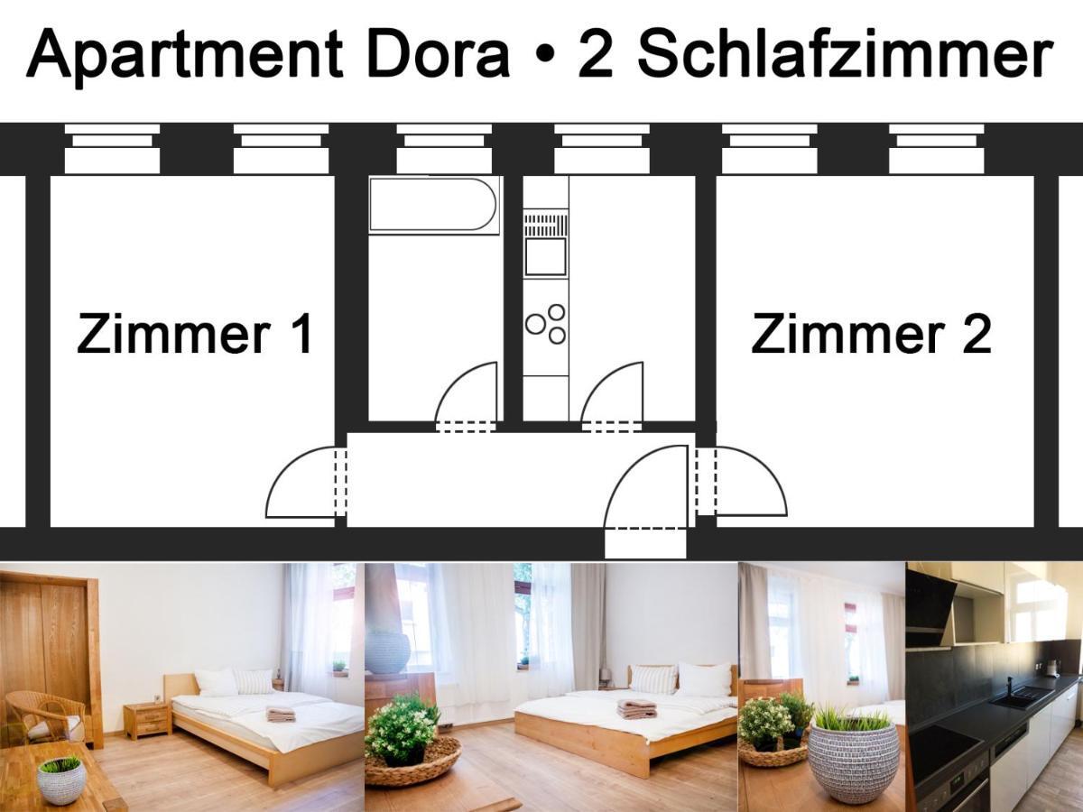 Apartment Dora Chemnitz Extérieur photo